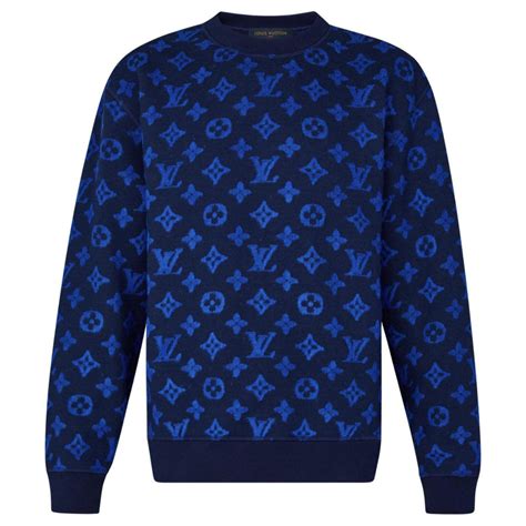 louis vuitton pullover herren blau|Louis Vuitton sweater bag.